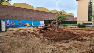 Nueva zona de juegos en Ciudad Jardín