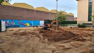 Nueva zona de juegos en Ciudad Jardín