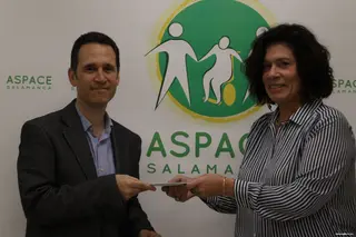 Aspace Salamanca Entrega de cheque 7