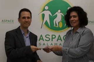 Aspace Salamanca Entrega de cheque 7