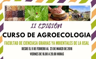 CARTEL II EDICION Agroecologia USAL