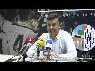 Rueda de prensa tras el Salamanca CF UDS 4-3 AD Unión Adarve