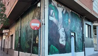 Pintura mural Ofelia (2)