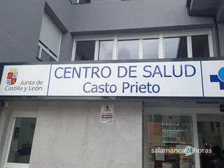 Nuevo cartel del centro de salud de San José