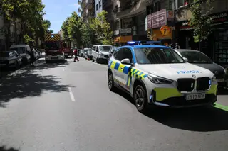 Incendio cocina en Torres Villarroel