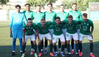 El once inicial del Guijuelo ante Unionistas | FOTO SALAMANCA24HORAS.COM