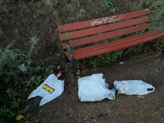Denuncian la suciedad y la dejadez sufrida por la zona cercana al Parador de Salamanca