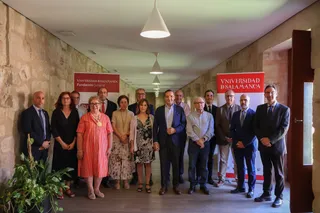 Primera reunión del Patronato de la Fundación General de la Universidad de Salamanca con el nuevo equipo rectoral