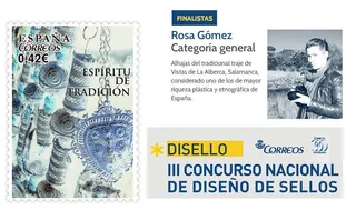 La salmantina Rosa Gómez, a la espera de conocer si su sello del Traje de vistas es el elegido