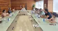 Un momento de la reunión