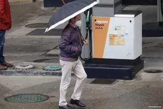 Lluvia y Mascarilla