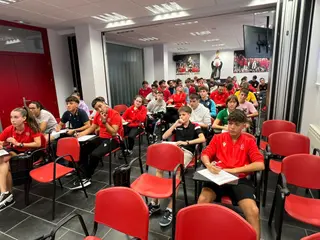Examen teórico para los árbitros de Salamanca