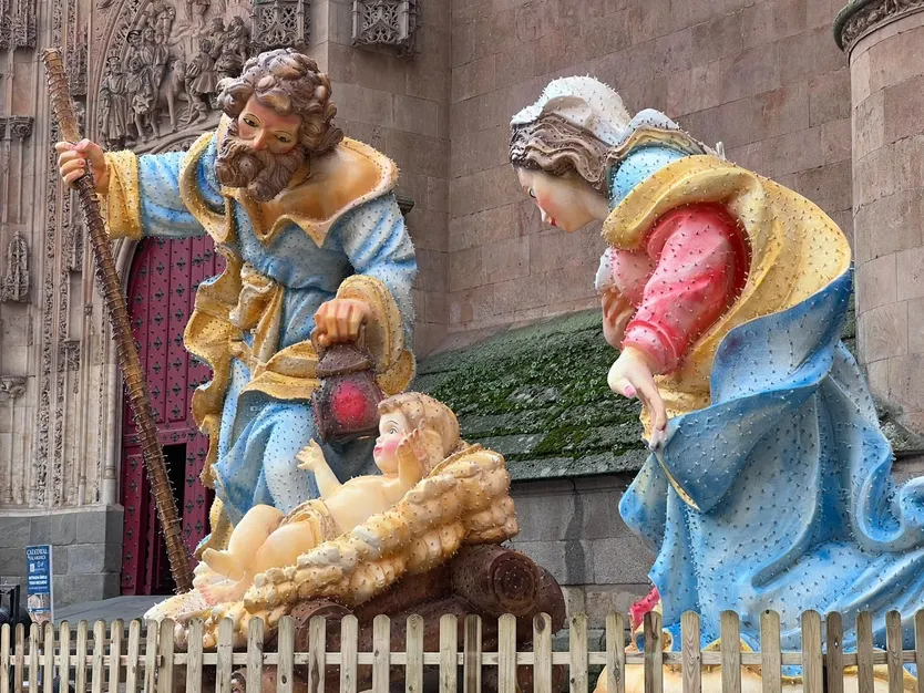 Natividad en el atrio de la Catedral