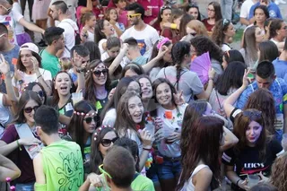 El gran día de las Peñas en el primer gran día de las Fiestas