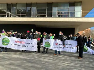 Concentración contra la instalación de la ‘Planta de compostaje de residuos’ en Galleguillos