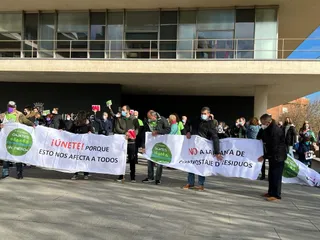 Concentración contra la instalación de la ‘Planta de compostaje de residuos’ en Galleguillos