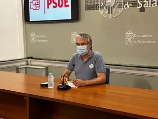 El portavoz del Grupo Socialista en la Diputación, Fernando Rubio.