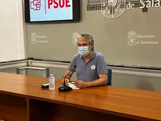 El portavoz del Grupo Socialista en la Diputación, Fernando Rubio.
