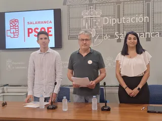 Mario Cavero, Fernando Rubio y Sara Sánchez | SALAMANCA 24 HORAS