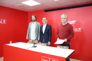 Rueda de prensa para analizar temas de actualidad que tienen relación con la gestión en Béjar y con el PP de Salamanca