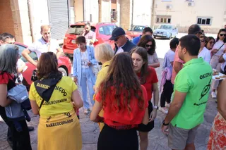 Baile de la bandera y convite en Barruecopardo