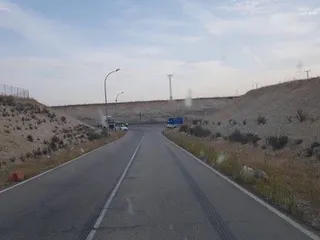 Fuego en un camión en Montejo de Salvatierra