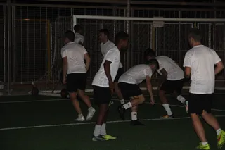 Primer entrenamiento del Ribert