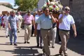 Una procesión en La Vellés. ARCHIVO