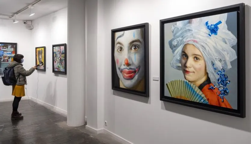 Exposición “Ensayos sobre las emociones. José Luis Corella” en la Sala de Exposiciones de La Salina. ICAL