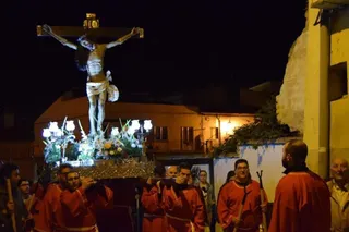 Procesión Martes Santo Alba de Tormes. Cristo de la Salud