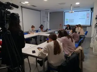 Presentación del informe sobre brecha de género y emprendedoras.