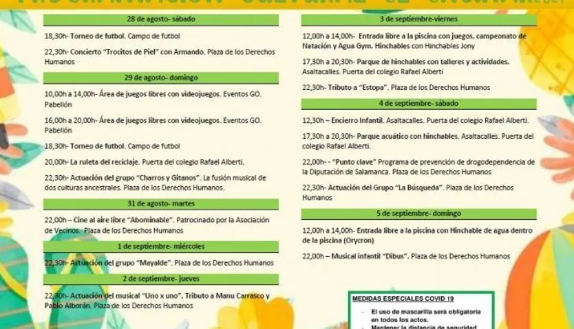 Programación Terradillos