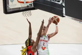 Virag Kiss, en el Hungría - Canadá | FOTO FIBA