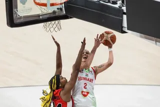 Virag Kiss, en el Hungría - Canadá | FOTO FIBA