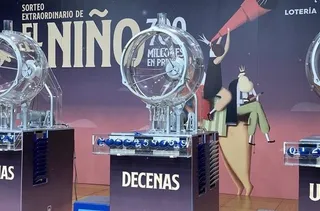 Sorteo Extraordinario de ‘El Niño’. Foto EP