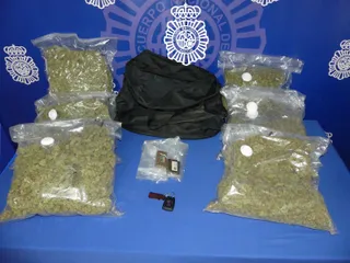 Tráfico de drogas, sustancias incautadas