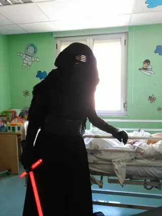 Star Wars en el Hospital de Salamanca