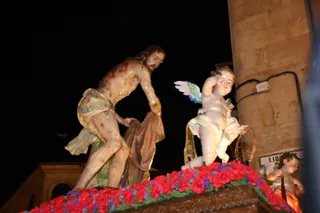 Procesión de la hermandad de Nuestro Padre Jesús Flagelado y Nuestra Señora de las Lágrimas