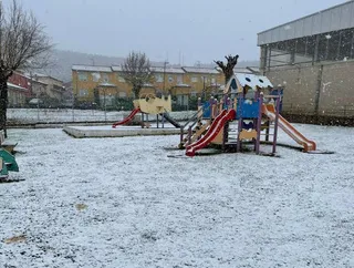 Nieve en Salamanca para el primer día de primavera en una semana que empezará con sol