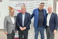 El presidente de Hostelería Charra, Fernando Castillo Rodríguez, en un acto de colaboración con la entidad y la Escuela de Hostelería con Vox Salamanca | Imagen Vox Salamanca