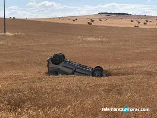 vuelco de turismo terradillos