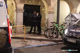 Imagen de archivo de Policía Nacional en Gran Vía