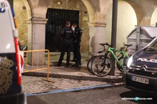 Imagen de archivo de Policía Nacional en Gran Vía