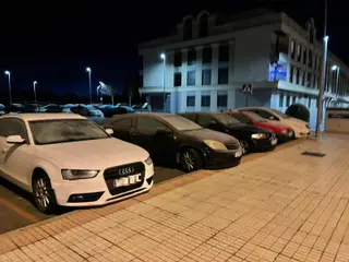 Coches helados en Salamanca