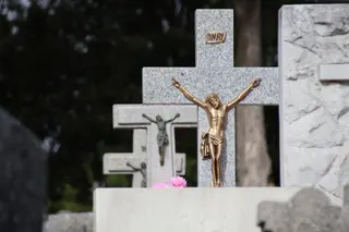Cementerio. Foto de archivo