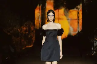 Elena Mujica durante un desfile | San Sebastián Moda Festival