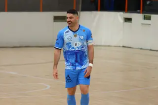 Sergio Hernández, capitán del Salamanca Fútbol Sala.