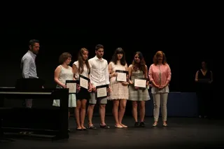 Diplomas del Coro Ciudad de Salamanca.