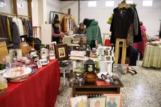 Apertura oficial del rastrillo voluntarios y amigos del Comedor de los pobres