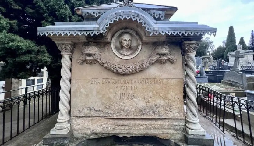 Arte funerario en el cementerio de Salamanca 